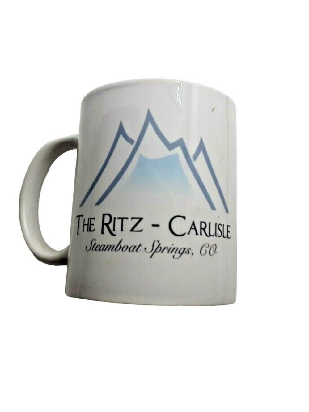 The Ritz Carlisle Coffee Cup Mug Steamboat Springs Colorado Ski Resort